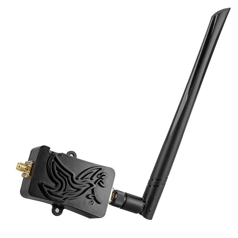 4W WiFi Wireless Signal Booster 2.4GHz Broadband Antenna Amplifier