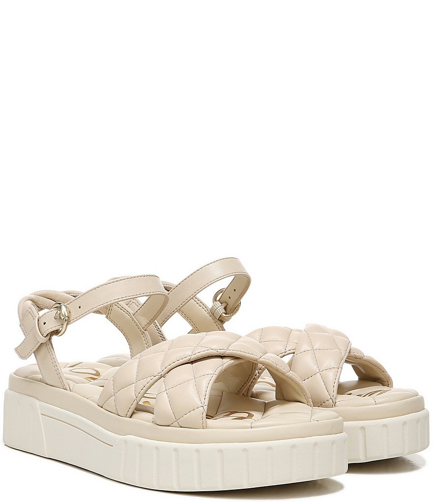 Sam Edelman Gavril Leather Platform Sandals