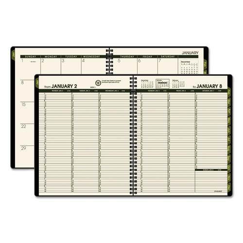 Recycled Weekly/Monthly Professional Appointment Book, 6-7/8 X 8-3/4,
