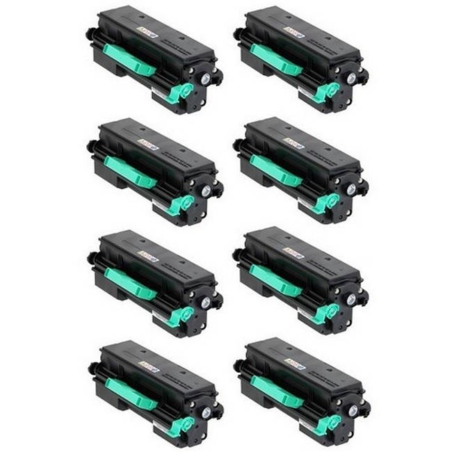 SuppliesMAX Compatible Replacement for Savin SP-3600/SP-3610/SP-4510 Series Black Toner Cartridge (8/PK-6000 Page Yield) (TYPE SP-4500A) (4419_8PK)