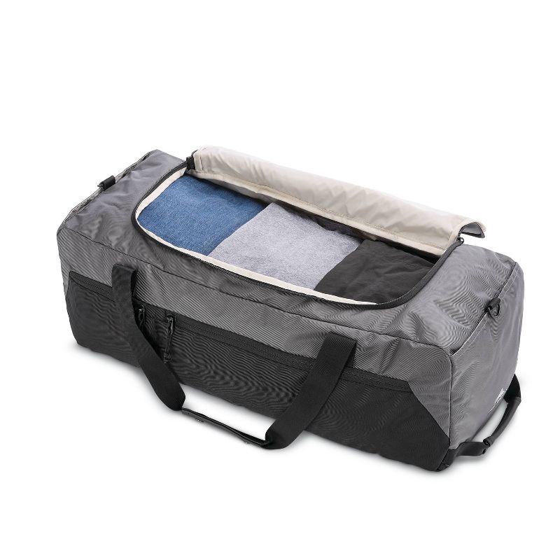 High Sierra 60L Essential Duffel Bag - Mercury/Black