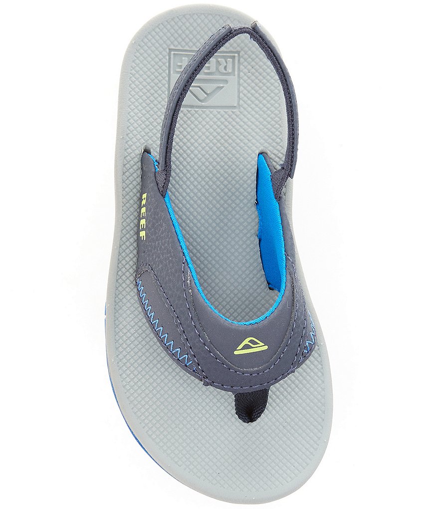Reef Boys' Fanning Water Friendly Flip Flops (Toddler)