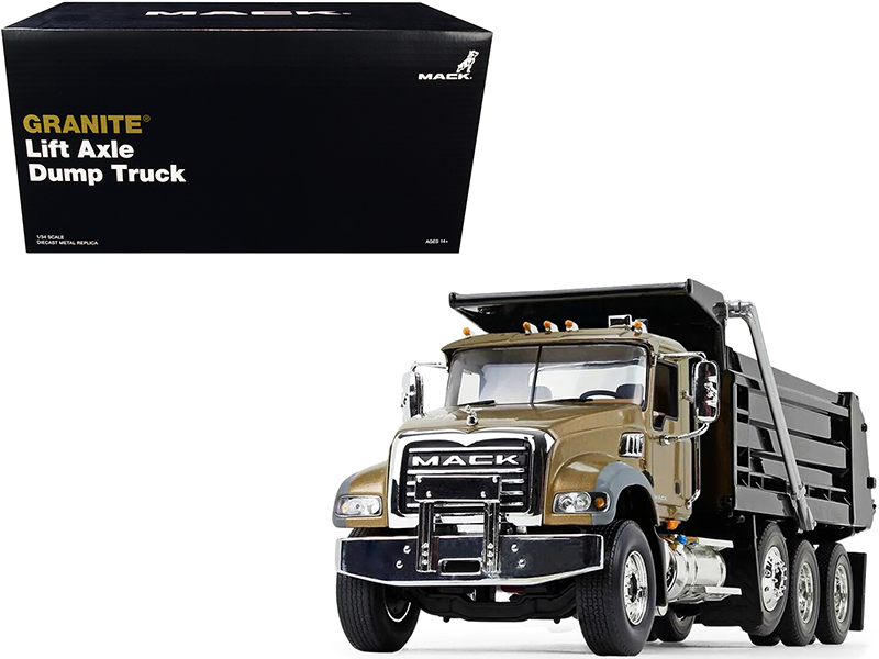 2019 Mack Granite Dump Truck "New York City Department of Parks & Recreation" Dark Green "S.D. Trucks" Series 19 1/64 Diecast Model by Greenlight