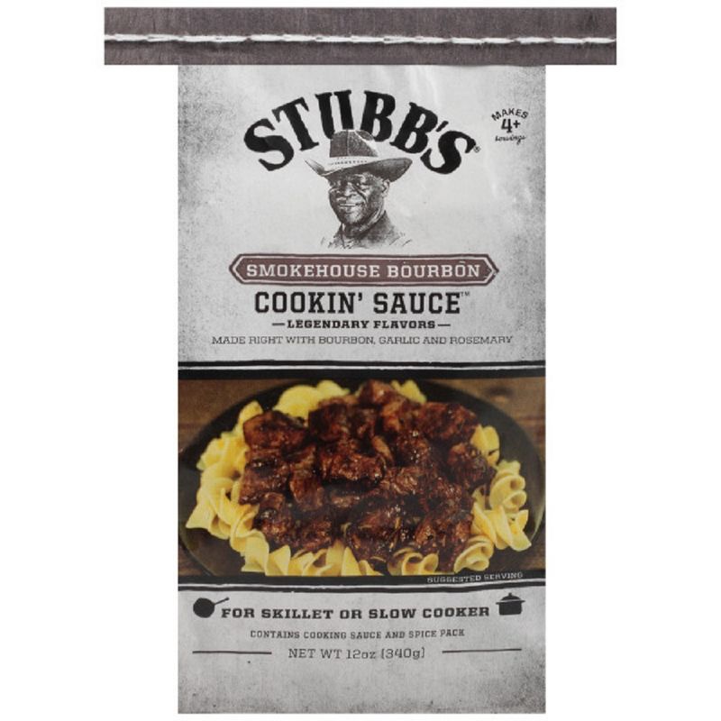 Stubb's Cookin' Sauce Smokehouse Bourbon 12oz