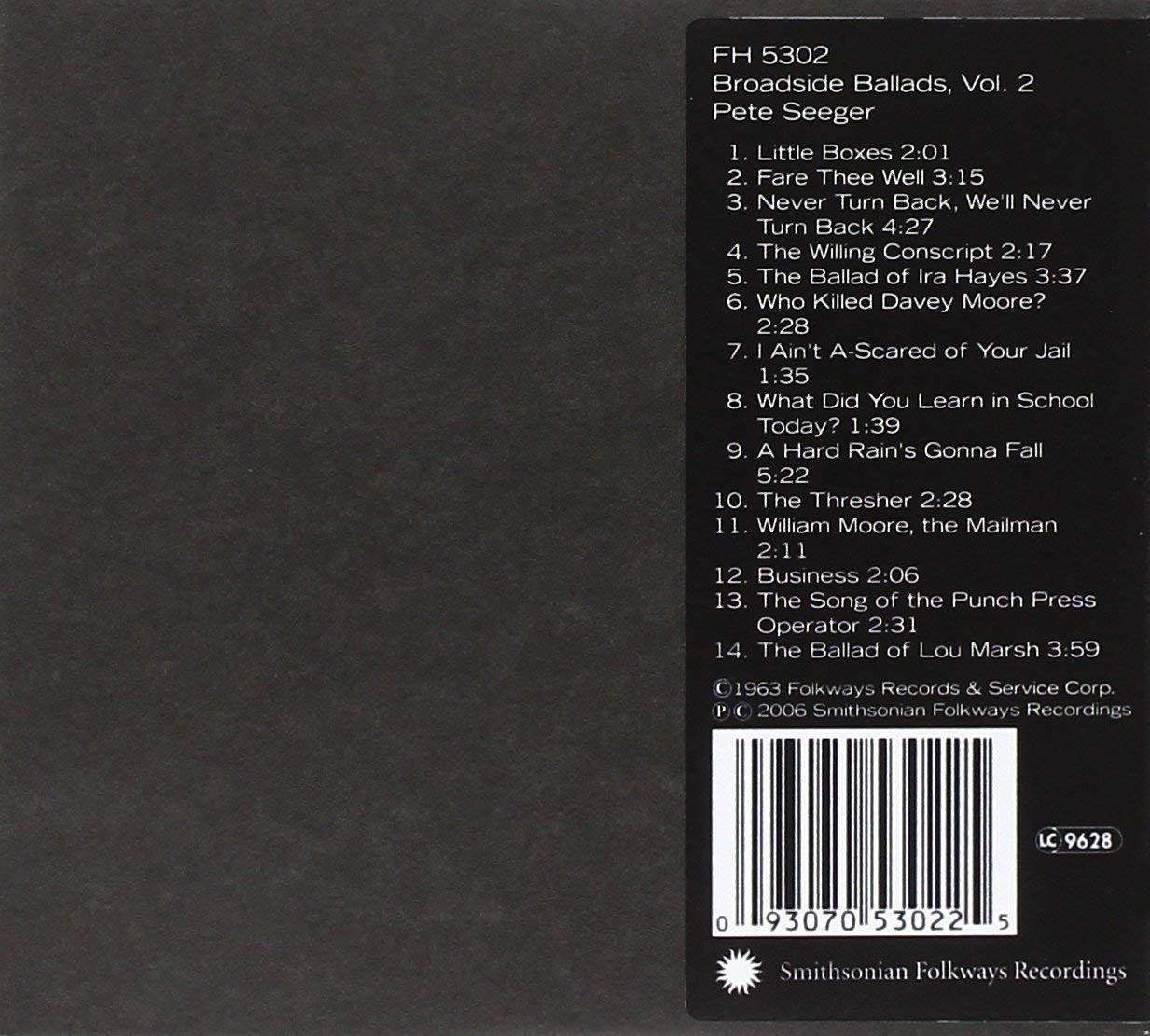 Broadside Ballads, Vol. 2