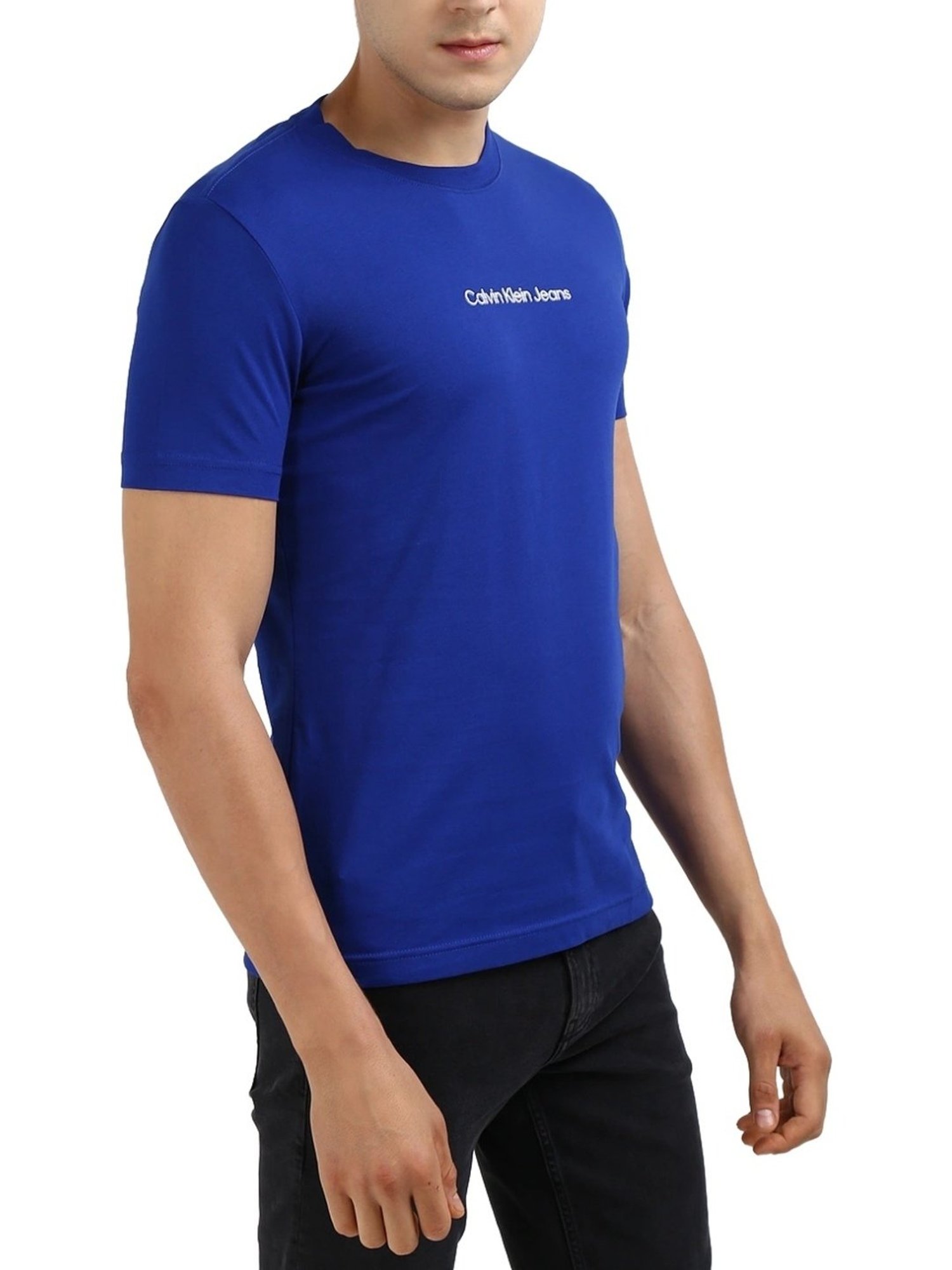 Calvin Klein Sapphire Blue Slim Fit T-Shirt