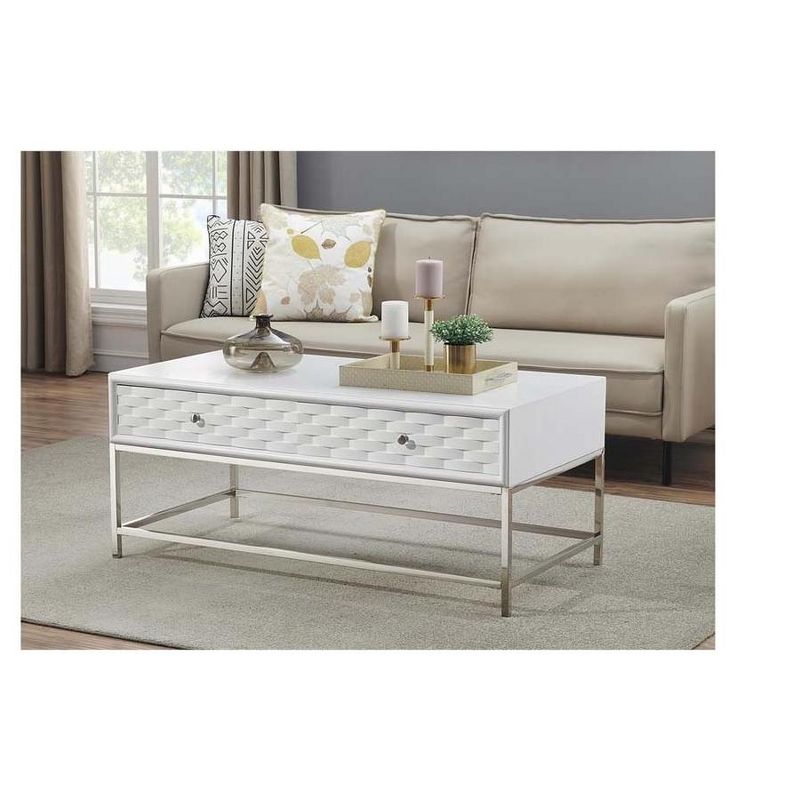 Coast to Coast Islander Four Drawer Cocktail Table