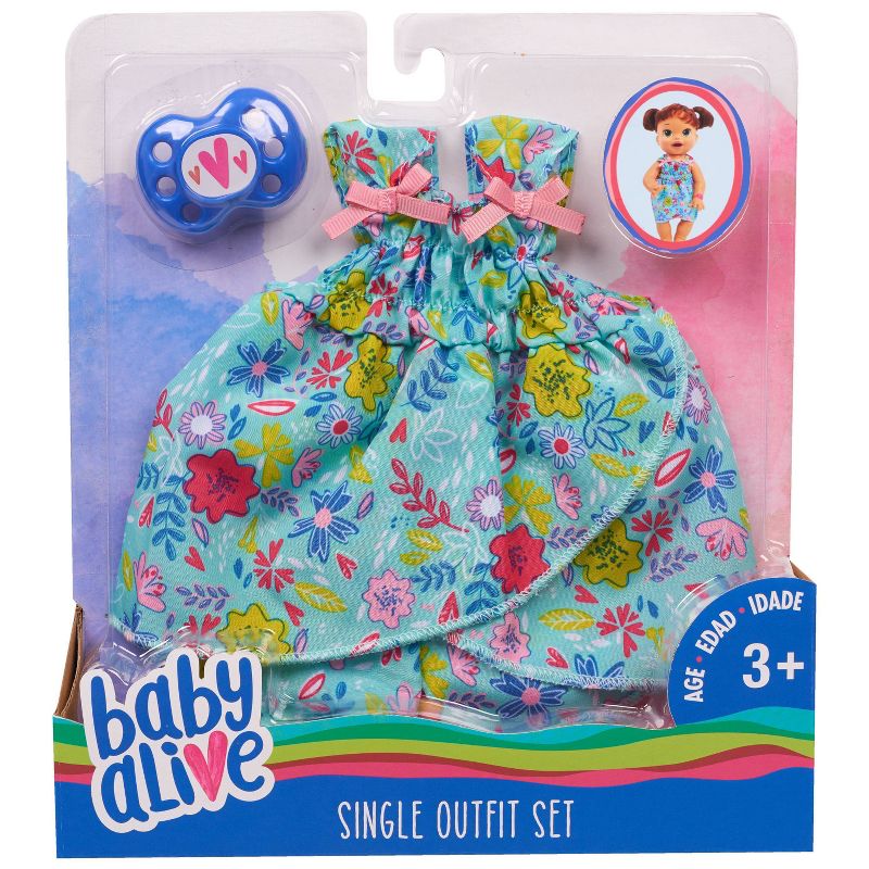 Baby Alive Single Outfit Set - Floral Blouse