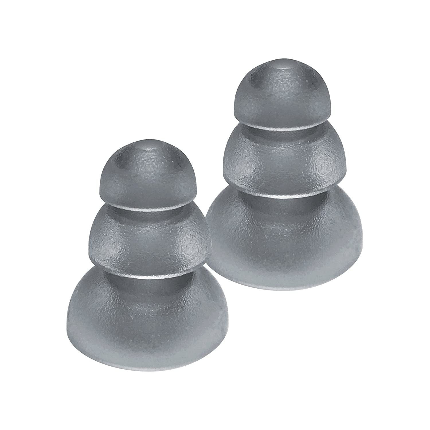 Etymotic Research ER38-15SM 3-Flange Replacement Eartips - Small - 10 Pack - Frost