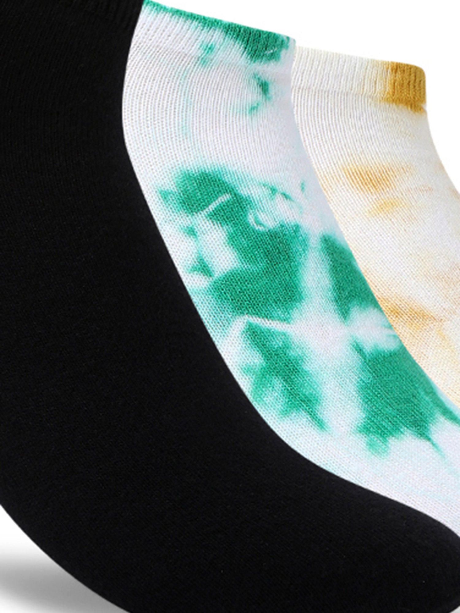 Women's 3pk Sheer Dot and Opaque Trouser Socks - A New Day™ Black 4-10