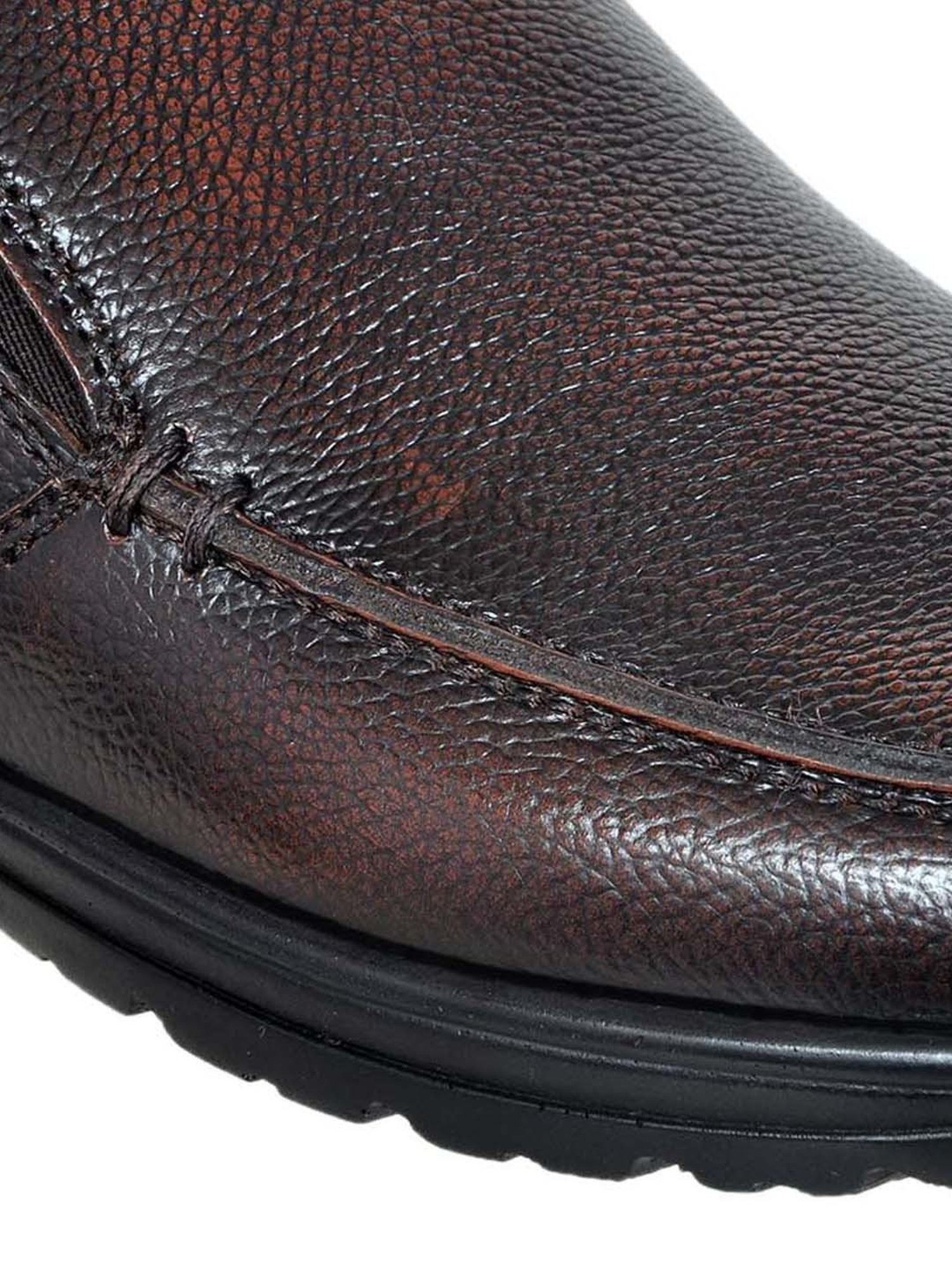 Allen cooper Men's Brown Casual Loafers