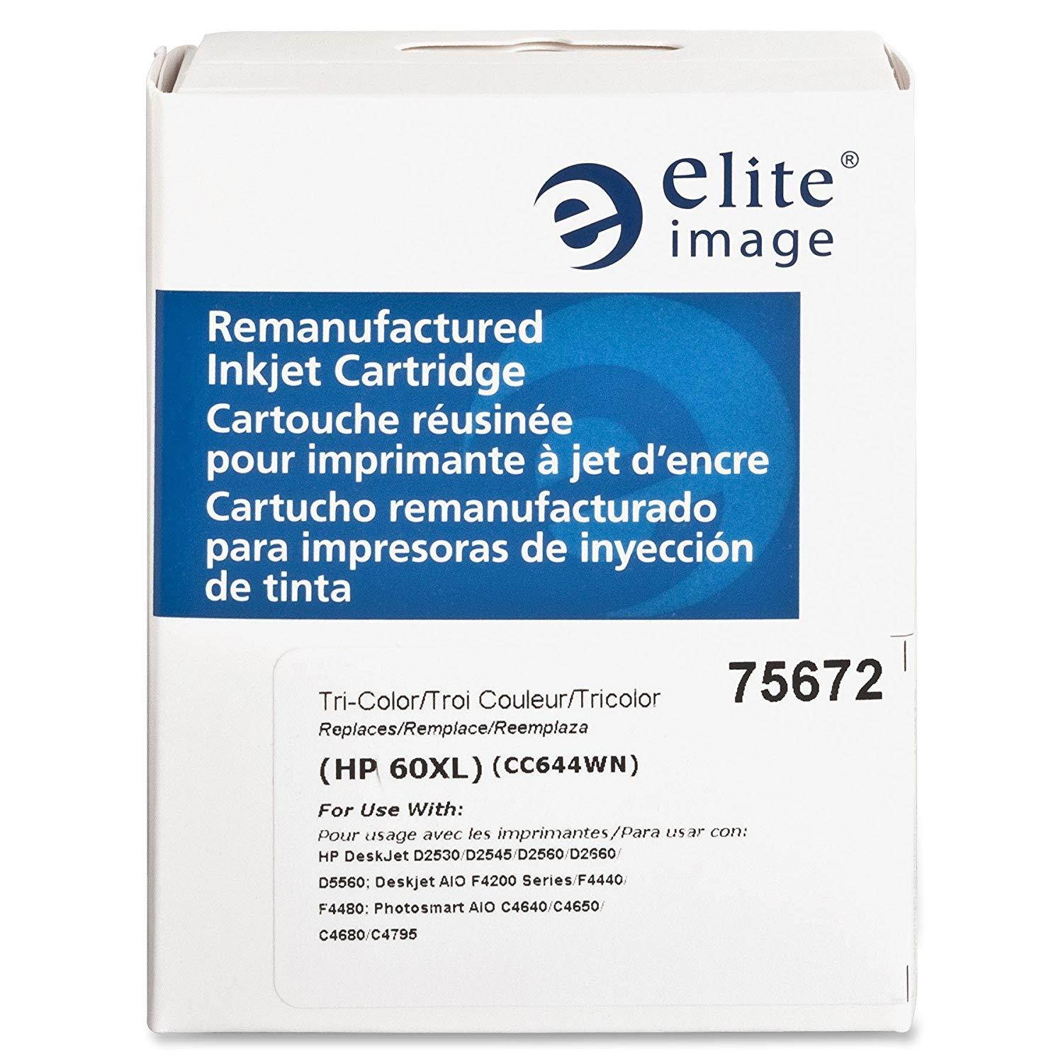 Elite Image ELI75672 Compatible Toner Replaces HP CC644WN (60XL), Tri-Color