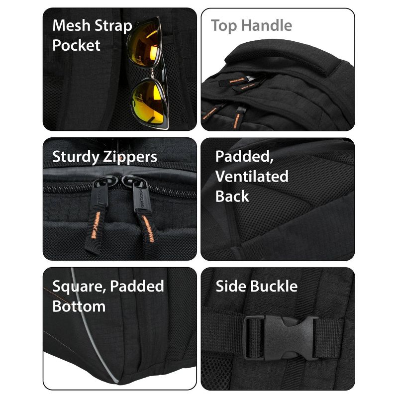 Rockland 20'' Military Tactical Laptop Backpack