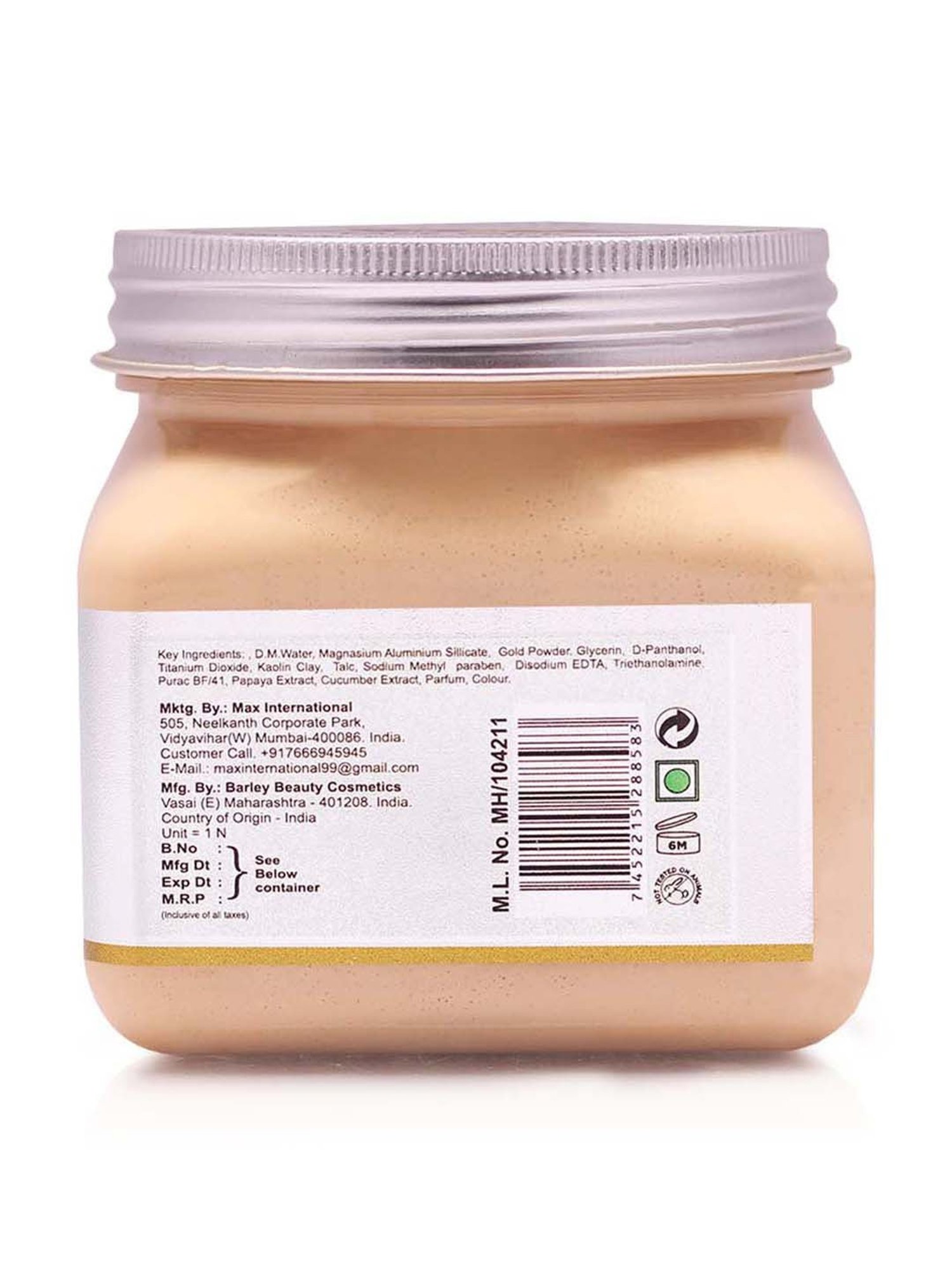 Gold Face Pack Revitalize skin & restore glow - 380 ml