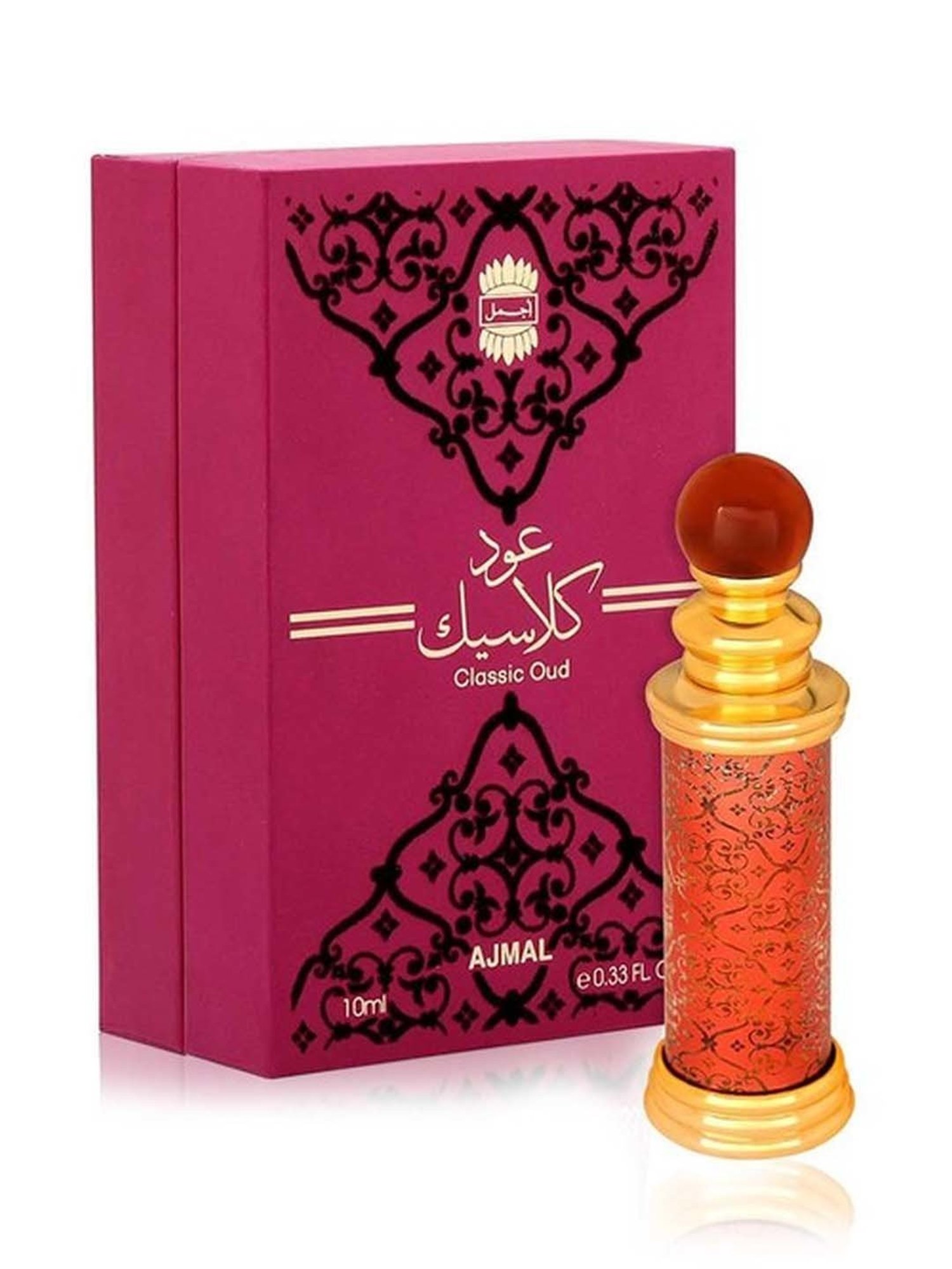 Ajmal Classic Oud Concentrated Perfume for Unisex - 10 ml