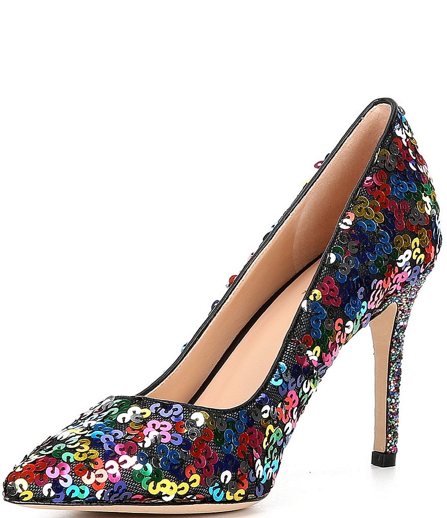 kate spade new york Valerie Multicolor Sequin Pumps
