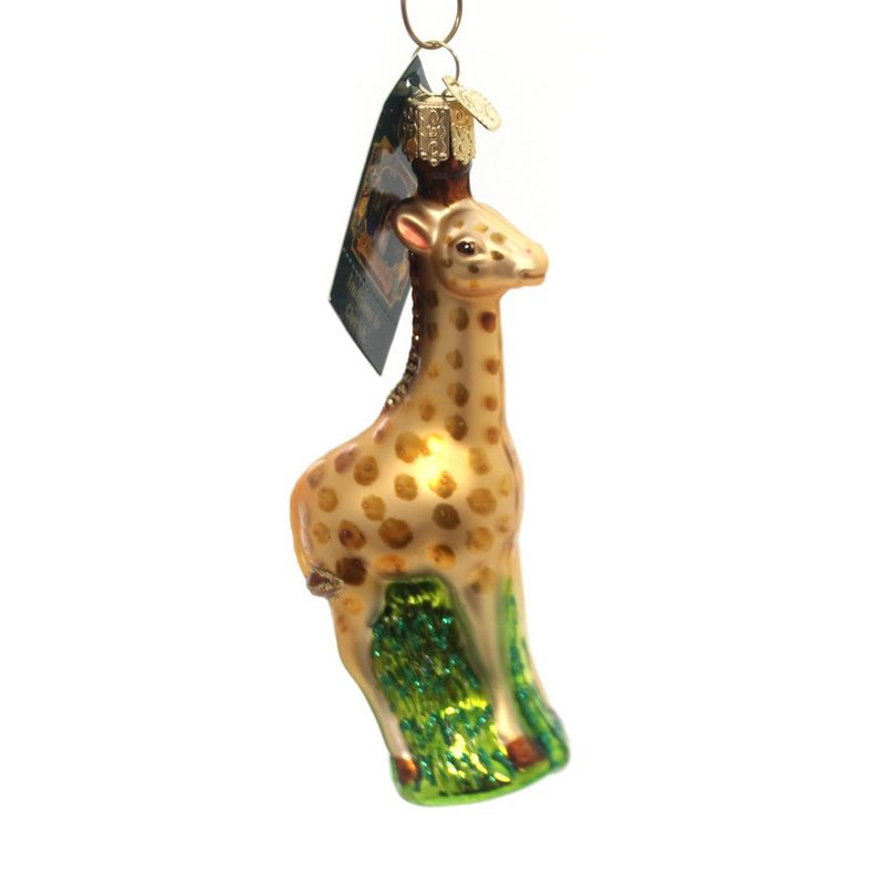 Old World Christmas 5.0" Baby Giraffe Ornament  -  Tree Ornaments