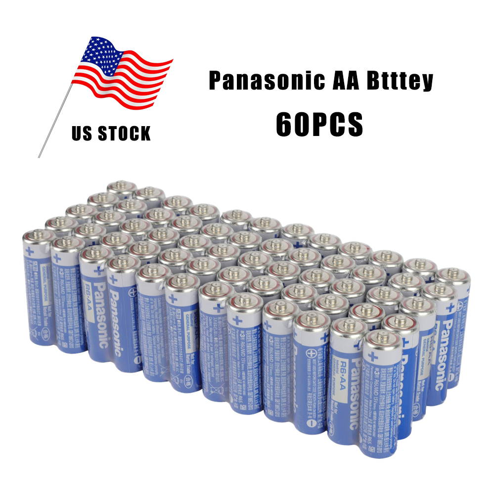 Panasonic Heavy Duty AA Batteries X 60 Wholesale