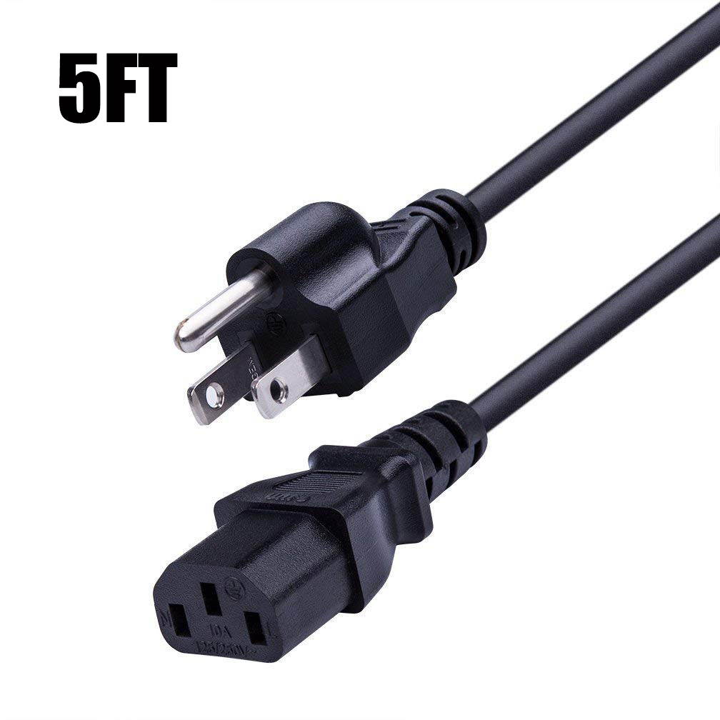 Audiophile AC Power Cable -  10AWG HiFi Power Cord 5FT