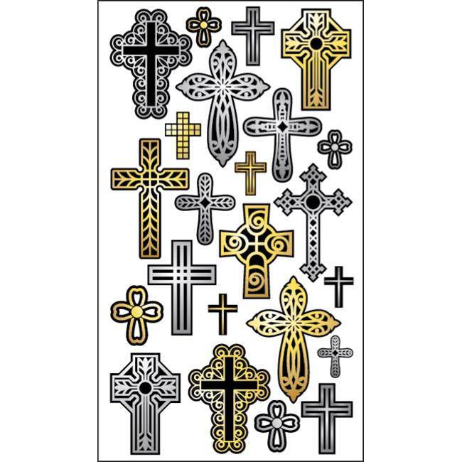 Sticko Classic Stickers-Cross Repeats