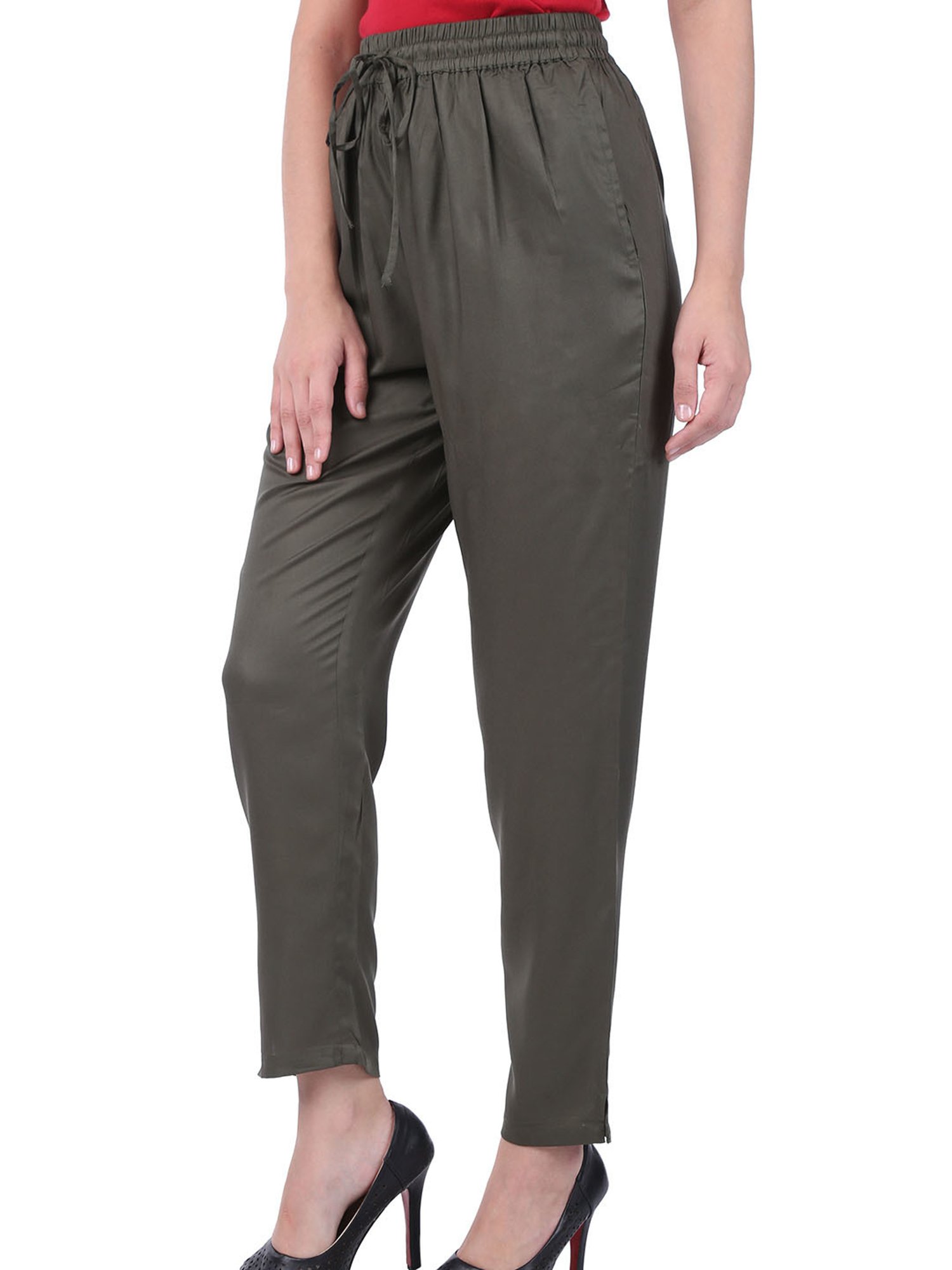 Amukti Dark Olive Pants