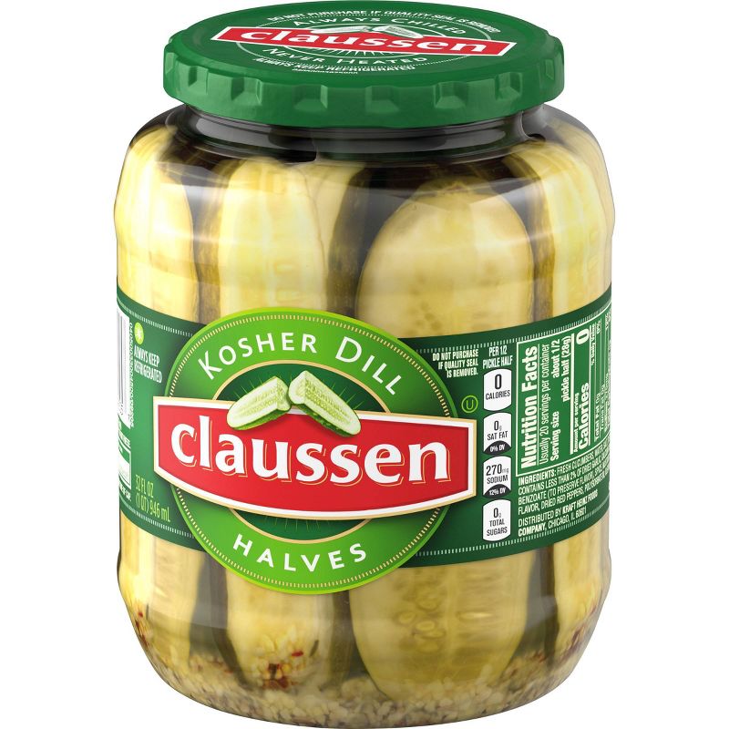 Claussen Halves Kosher Dill - 32oz