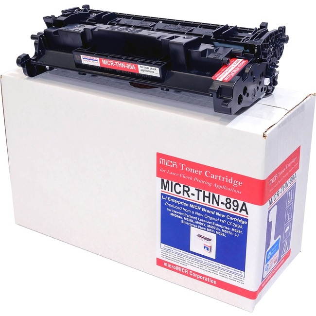 microMICR MICR Toner Cartridge - Alternative for HP 89A - Black