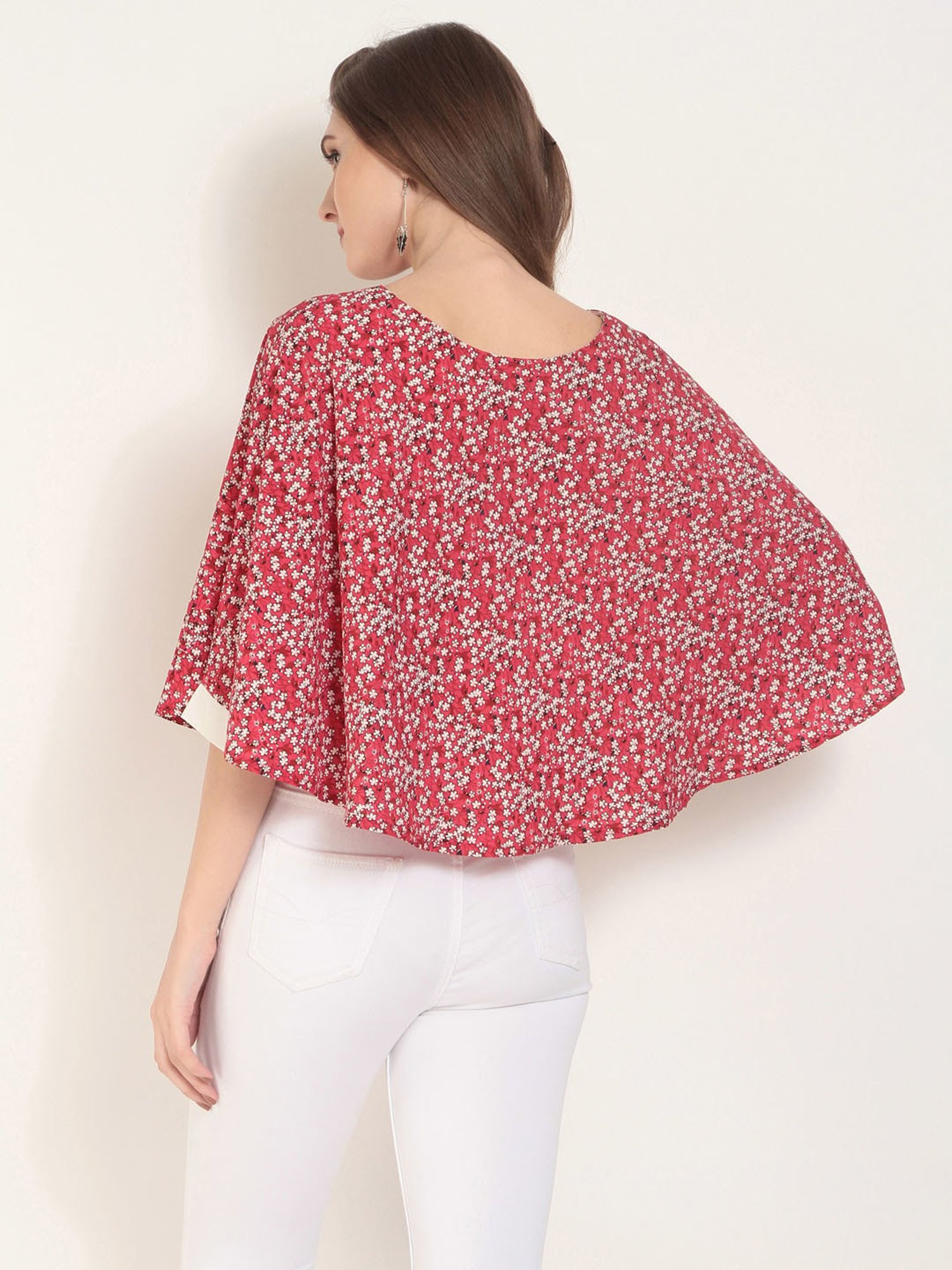 Rare Pink Floral Print Top