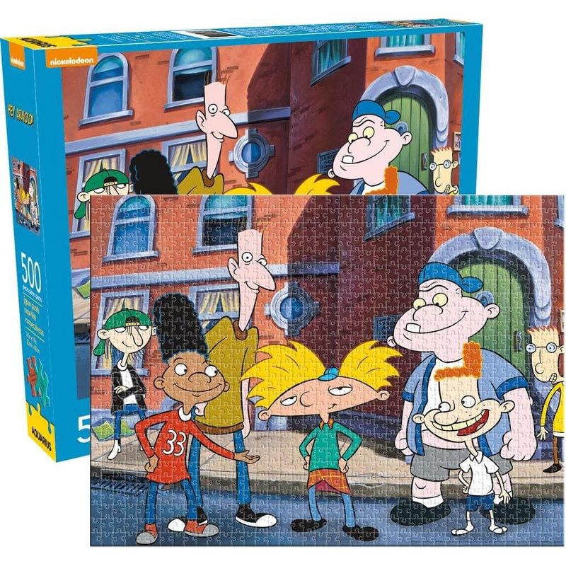 NMR Distribution Nickelodeon Hey Arnold! 500 Piece Jigsaw Puzzle