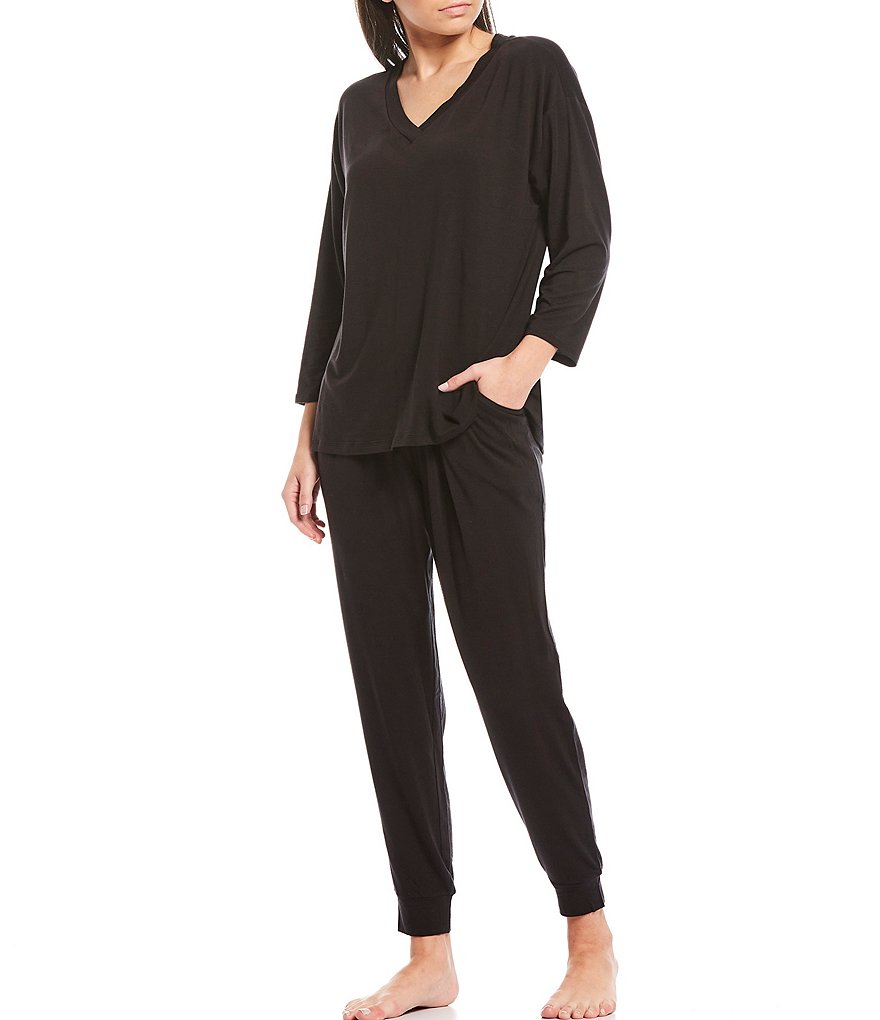 Nottibianche Solid Jersey Knit Sleep Top