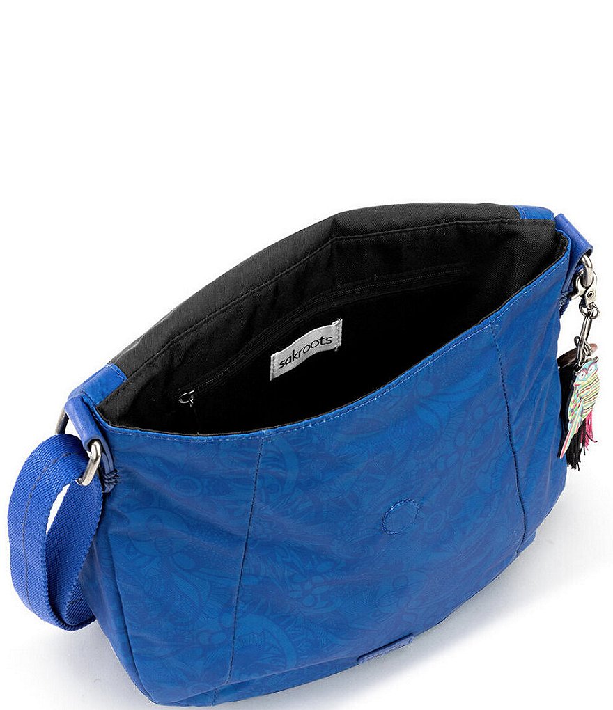 Sakroots Artist Circle Foldover Crossbody Bag