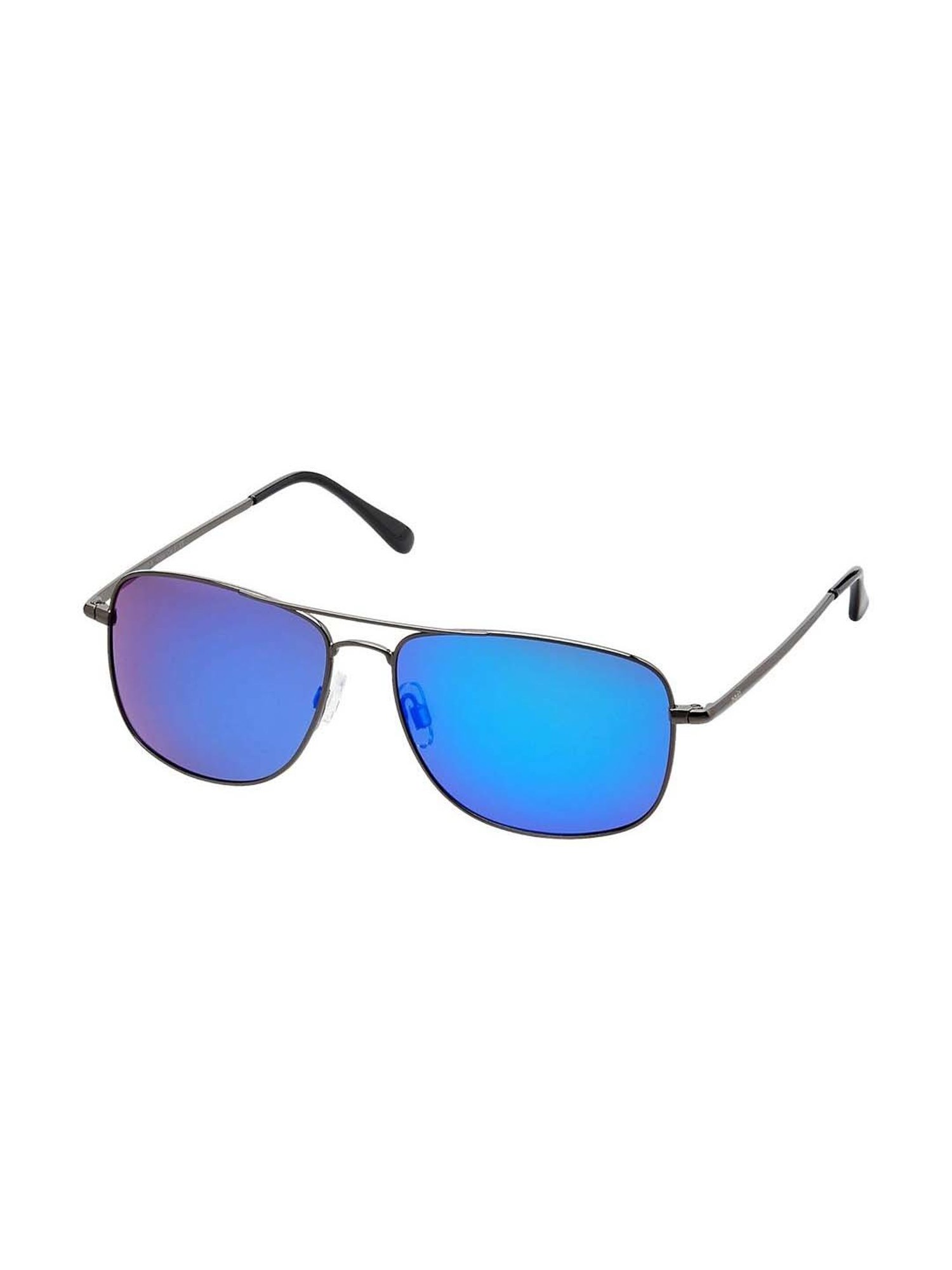 INVU Blue Rectangular UV Protection Sunglasses for Men