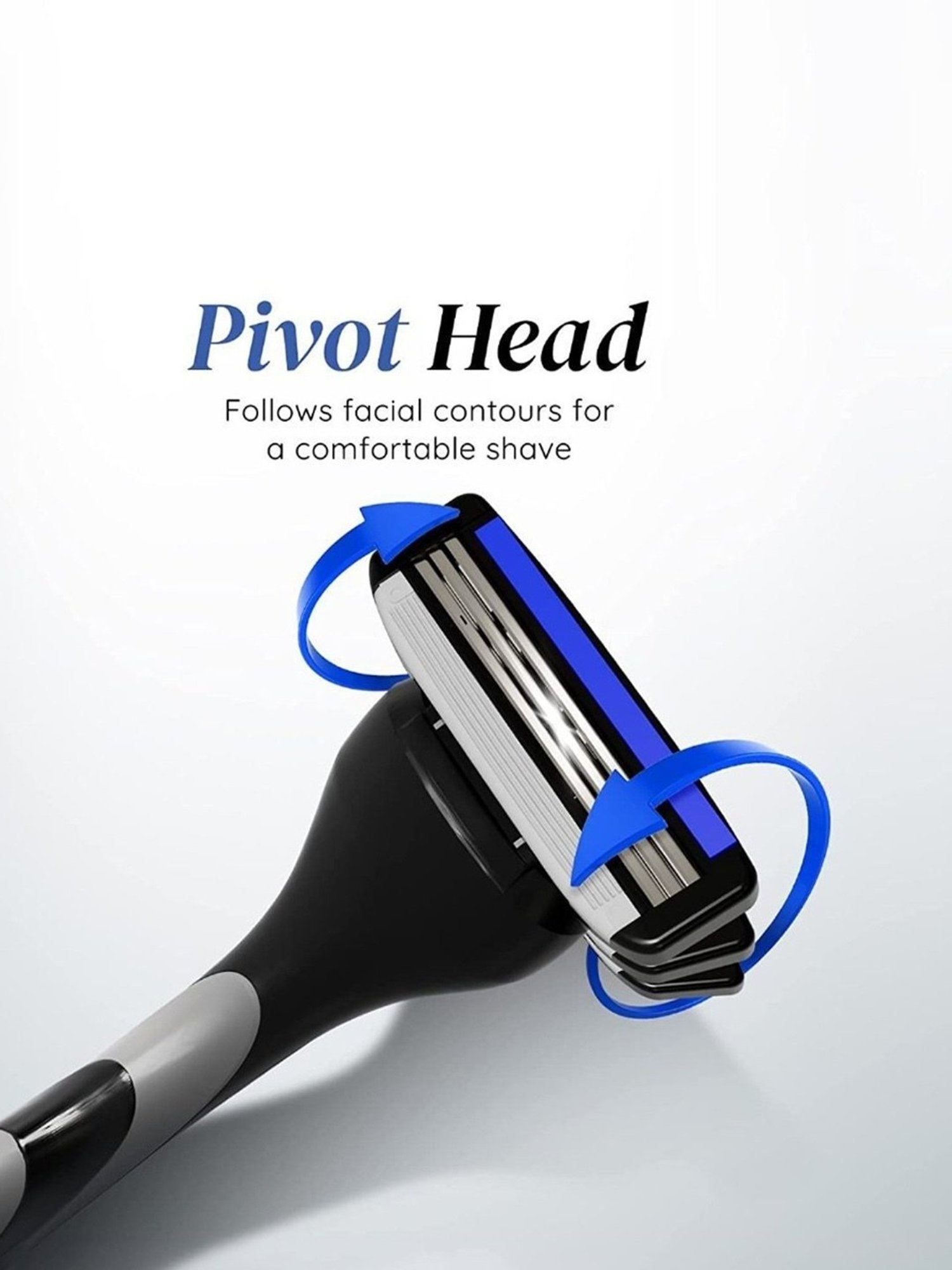 LetsShave Pro 3 Razor Trial Kit for Men (Multicolor)