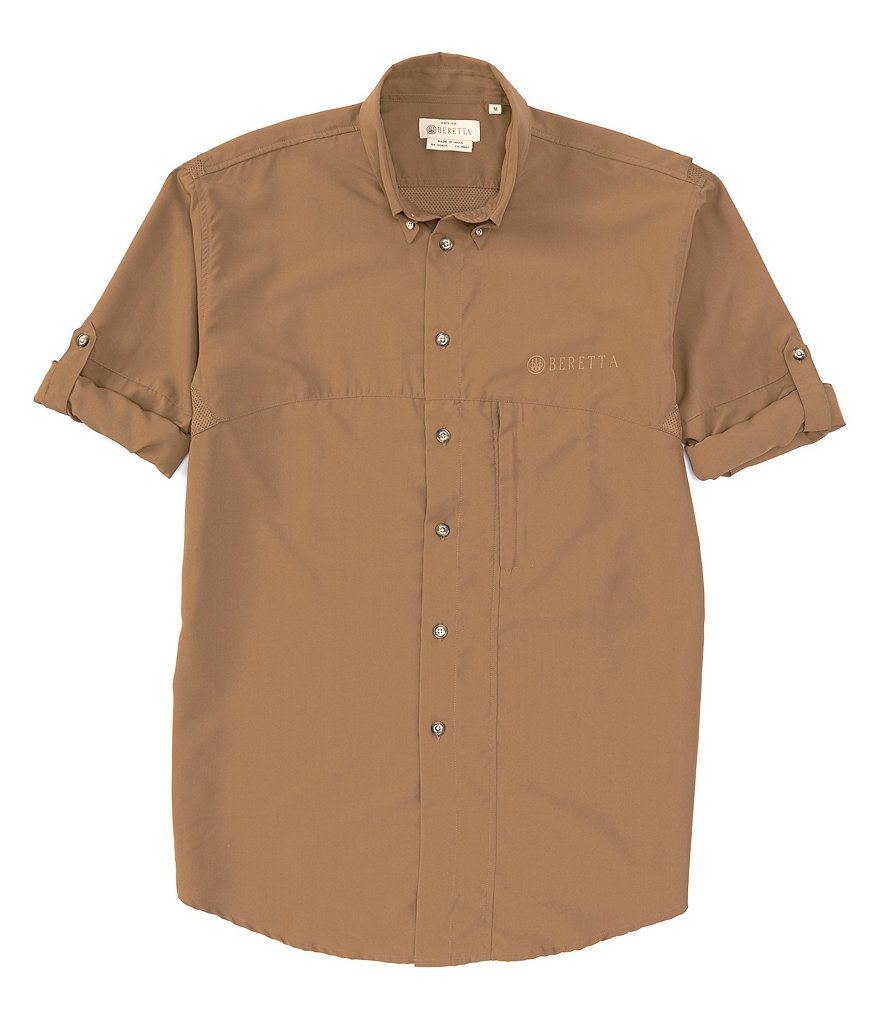 Beretta Solid TM Tech Long-Sleeve Woven Shirt