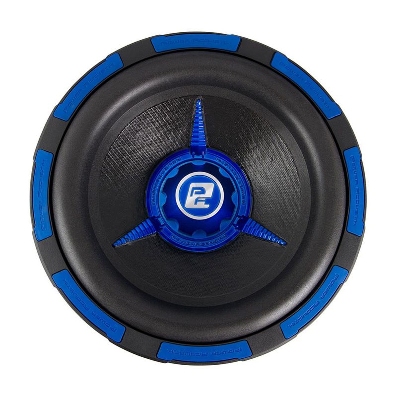 Power Acoustik MOFO Series 10 Inch 2400 Watt DVC 4 Ohm Car Audio Power Subwoofer with Surround Sound, Cast Aluminum Dust Cap, and Concealed Mounting