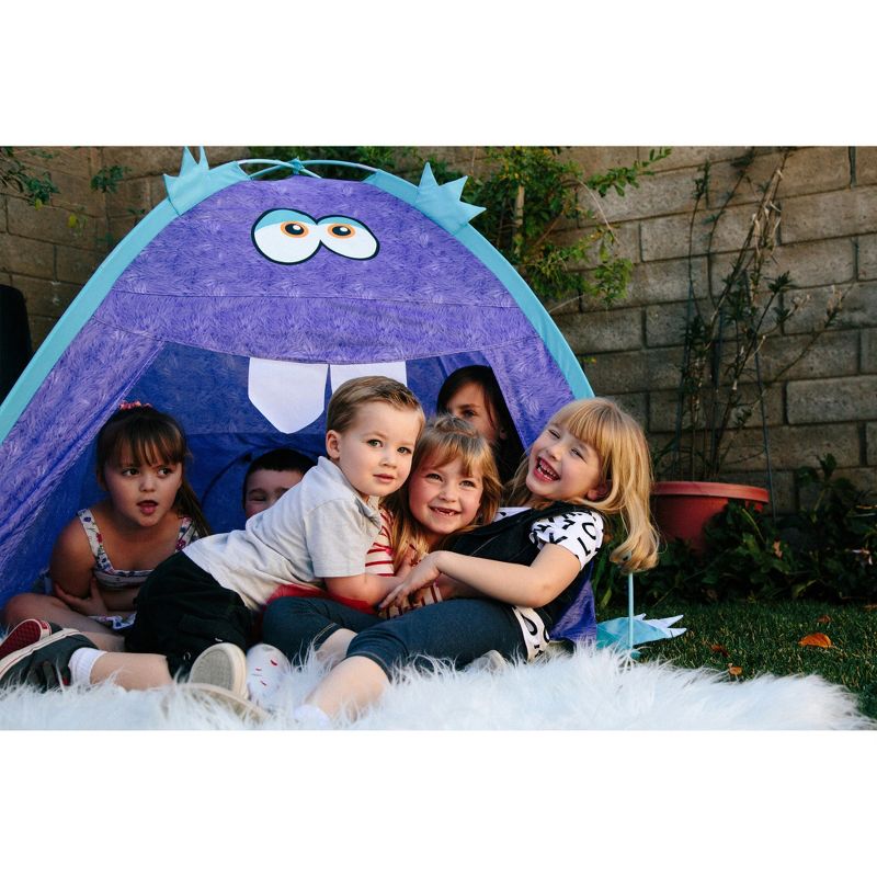 Pacific Play Tents Kids Furry Little Monster Dome Play Tent 4' x 4'