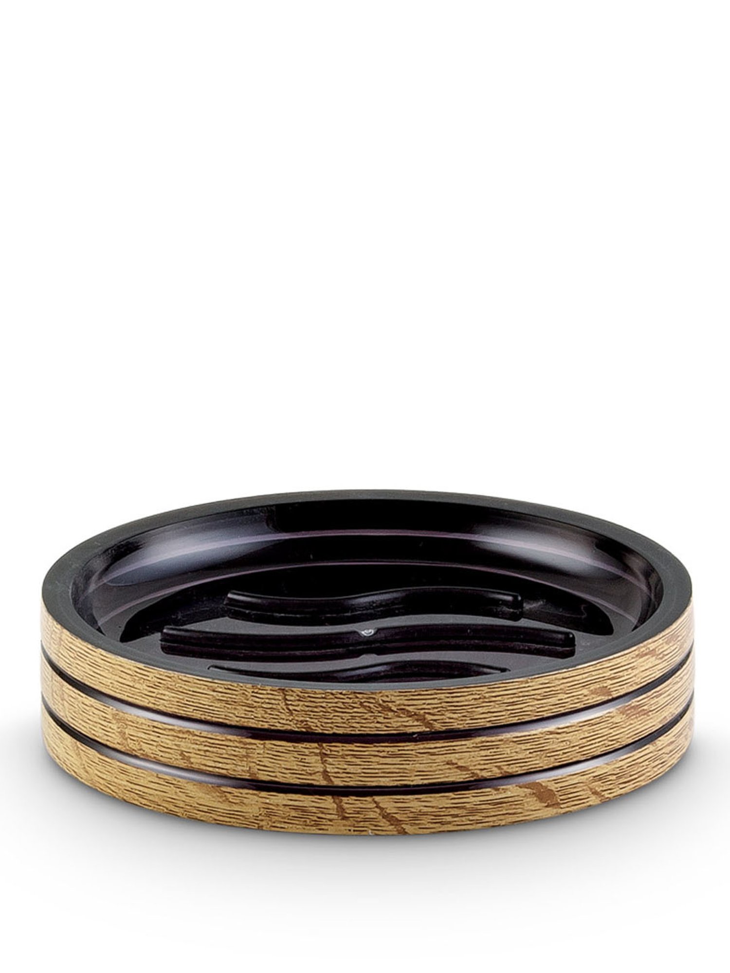 Freelance Brown Polyresin Set of 4 Bathroom Accessories