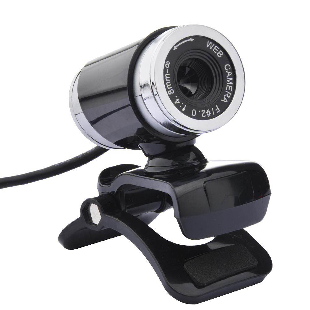 High Quality USB 2.0 Full high definition 480P 12M Pixel Computer Webcam Web Cam Camera MIC for PC Black