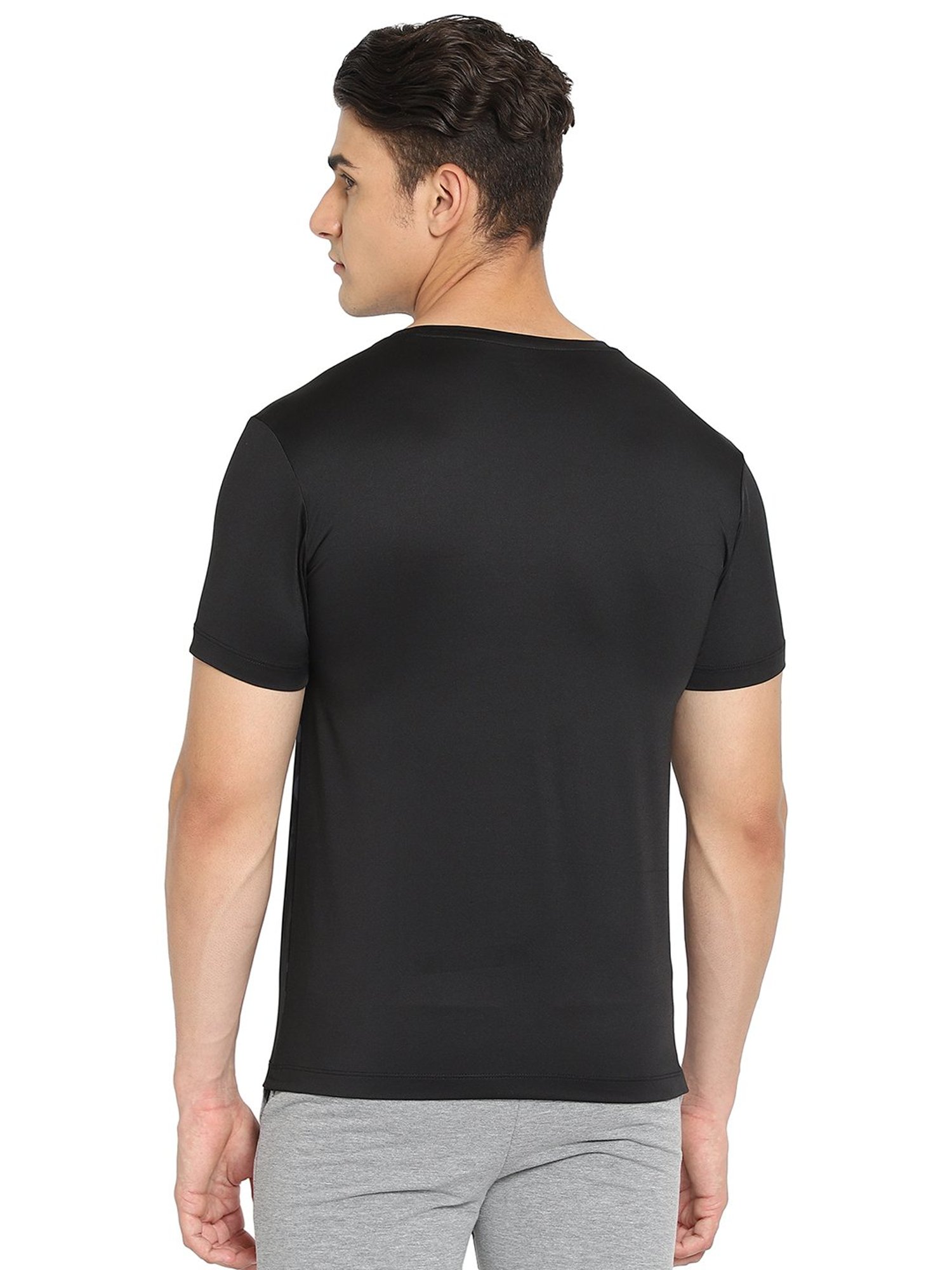 Hummel Black Round Neck T-Shirt