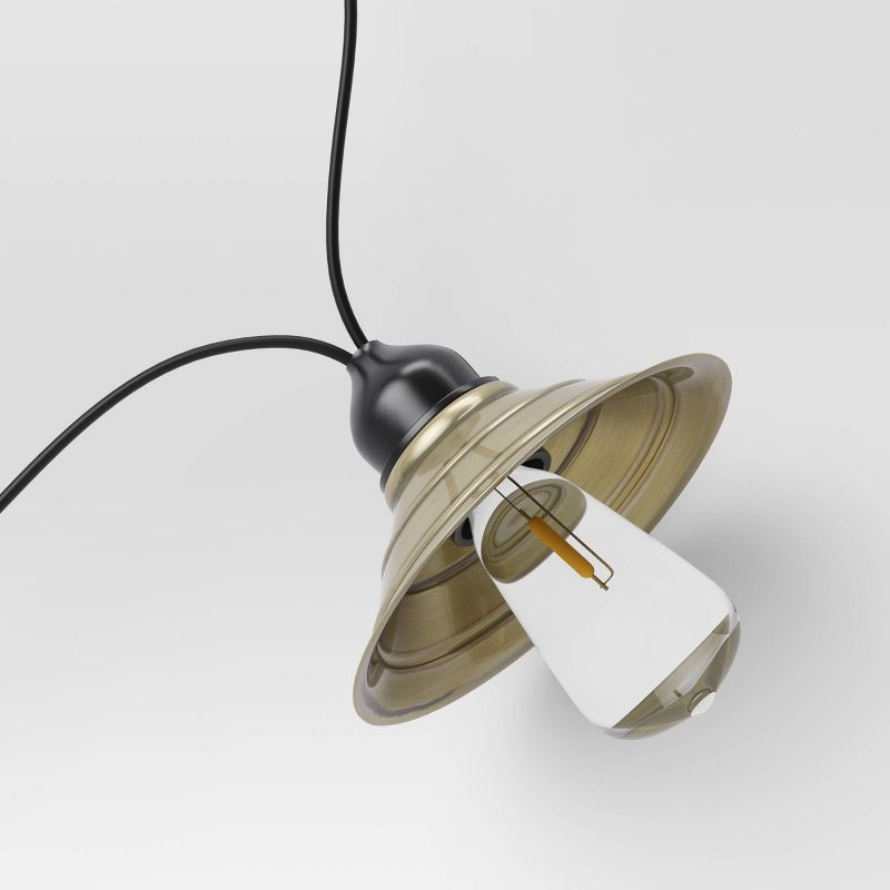 10ct LED String Lights Bronze Hood - Smith & Hawken™