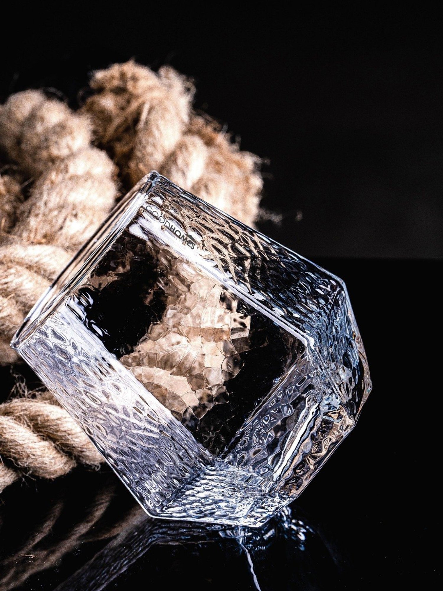 Goodhomes Transparent Glass Juice Water Tumbler - Set of 6