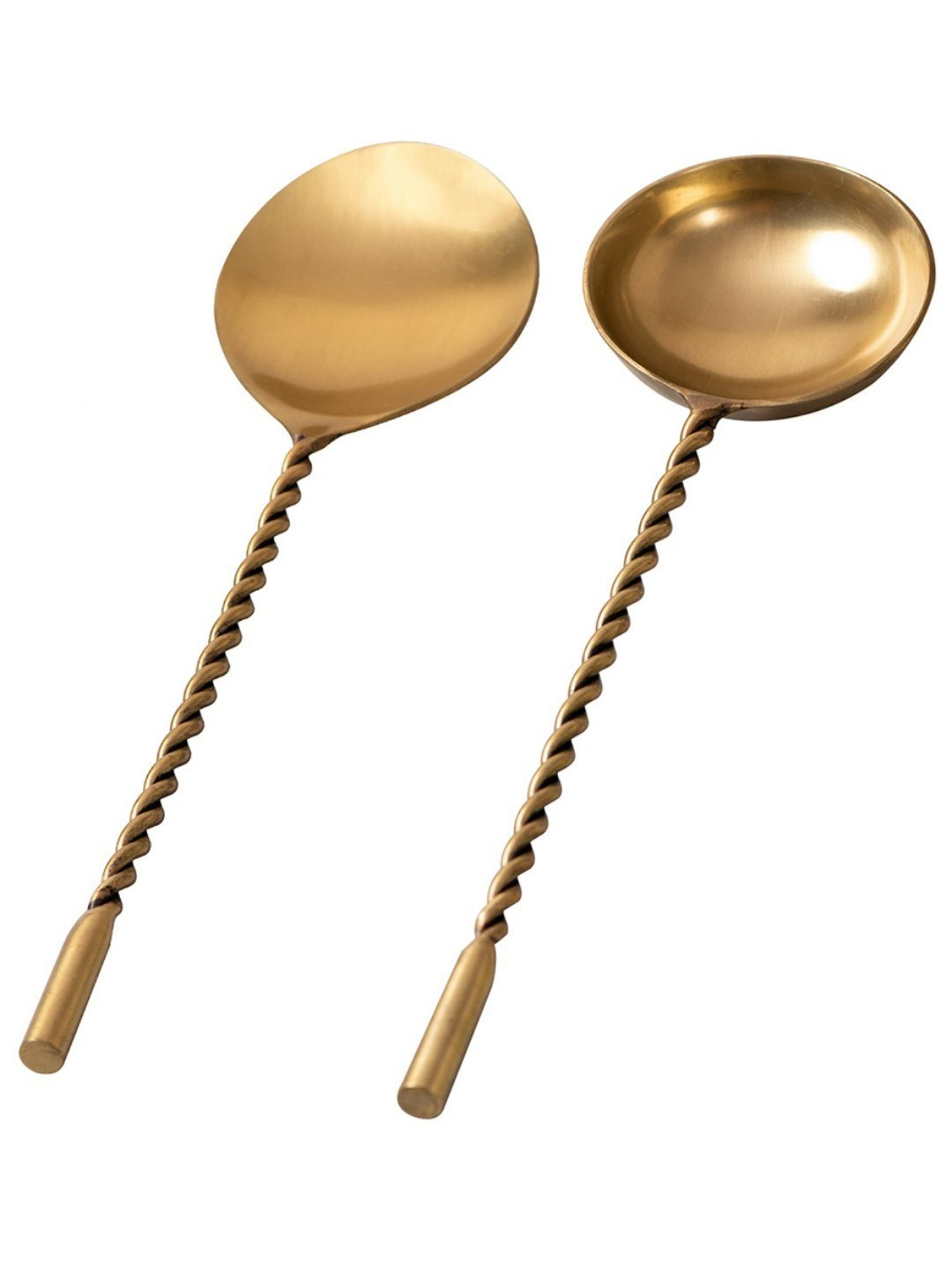 HAZEL Silver Stainless Steel Spatula with Beveled Edge