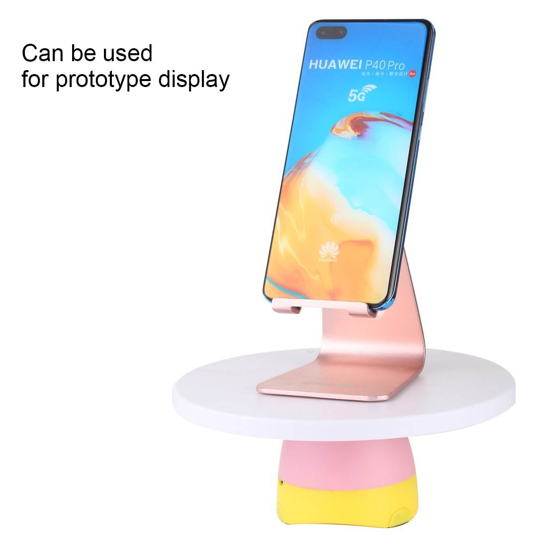 Color Screen Non-Working Fake Dummy Display Model for Huawei P40 Pro 5G(Silver)