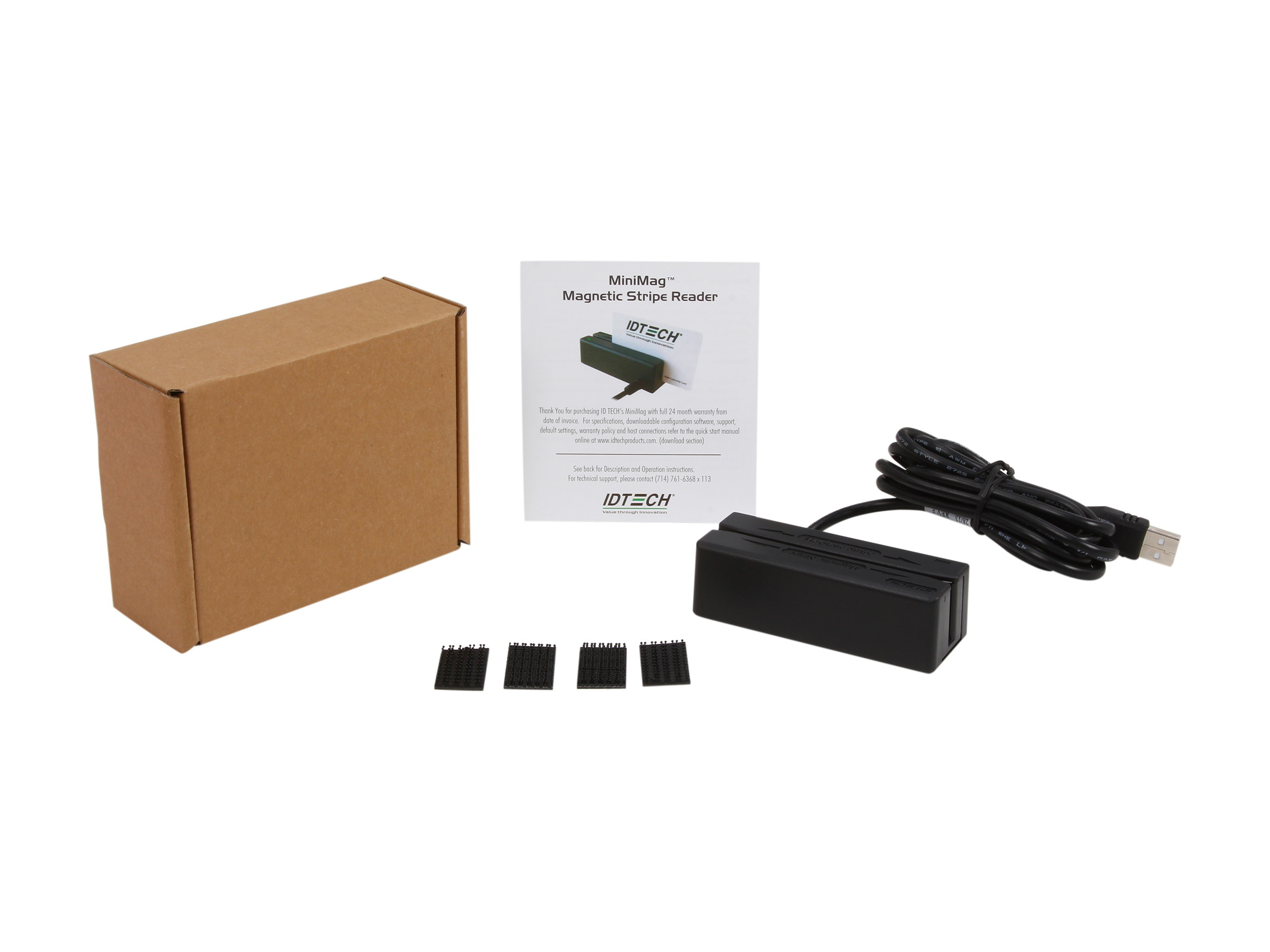 ID TECH MiniMag IDMB-354133BM Magnetic Card Reader