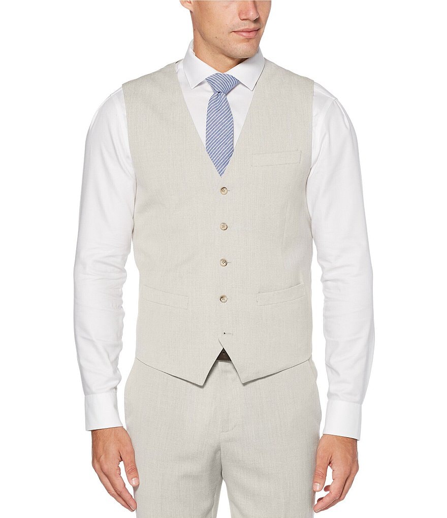 Perry Ellis Solid Suit Separates Vest