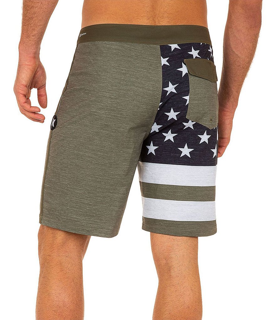 Hurley Americana Phantom Patriot 18#double; Outseam Board Shorts