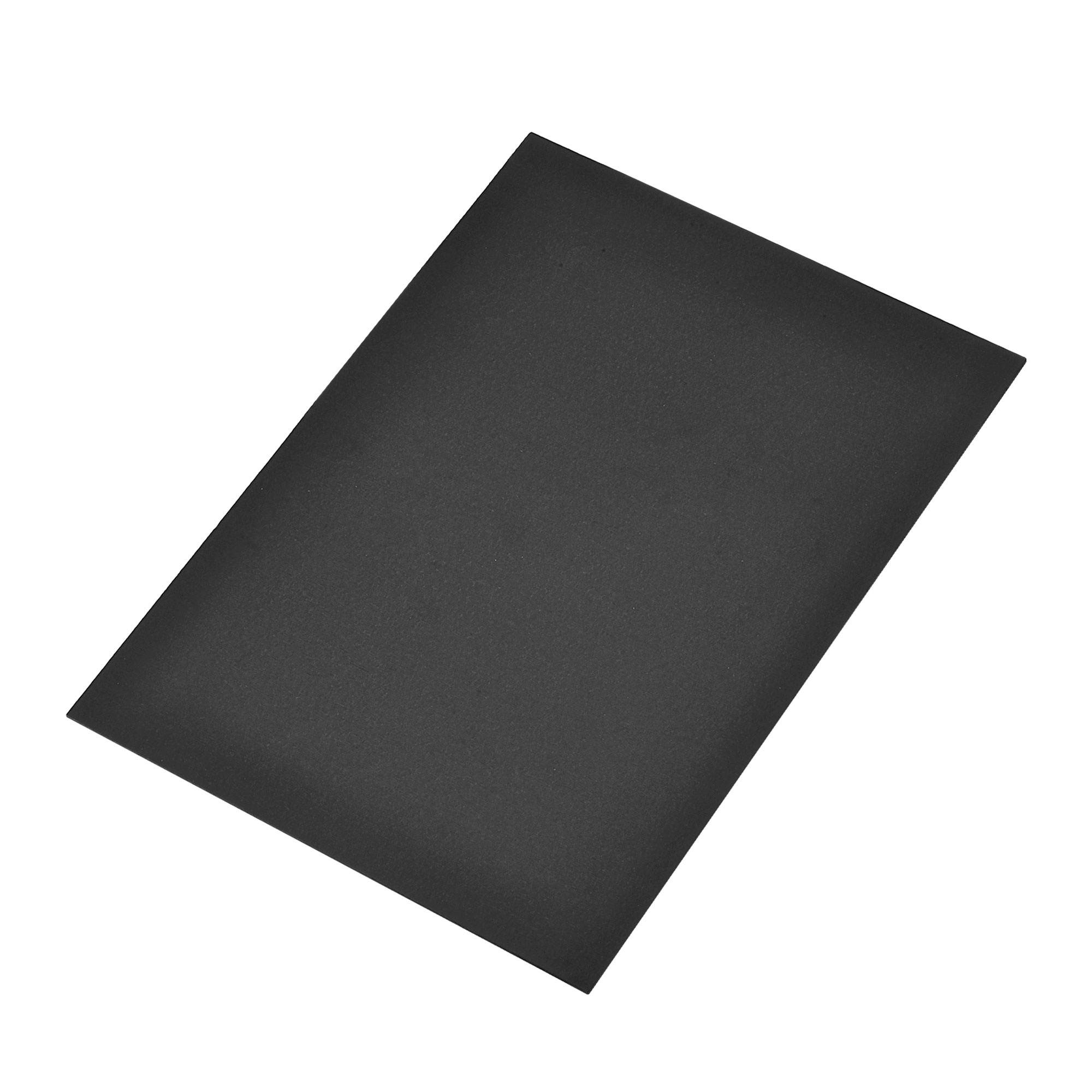 A4 Plain Magnet Sheets for Crafts or Applying Adhesive Items 78 Mil Black