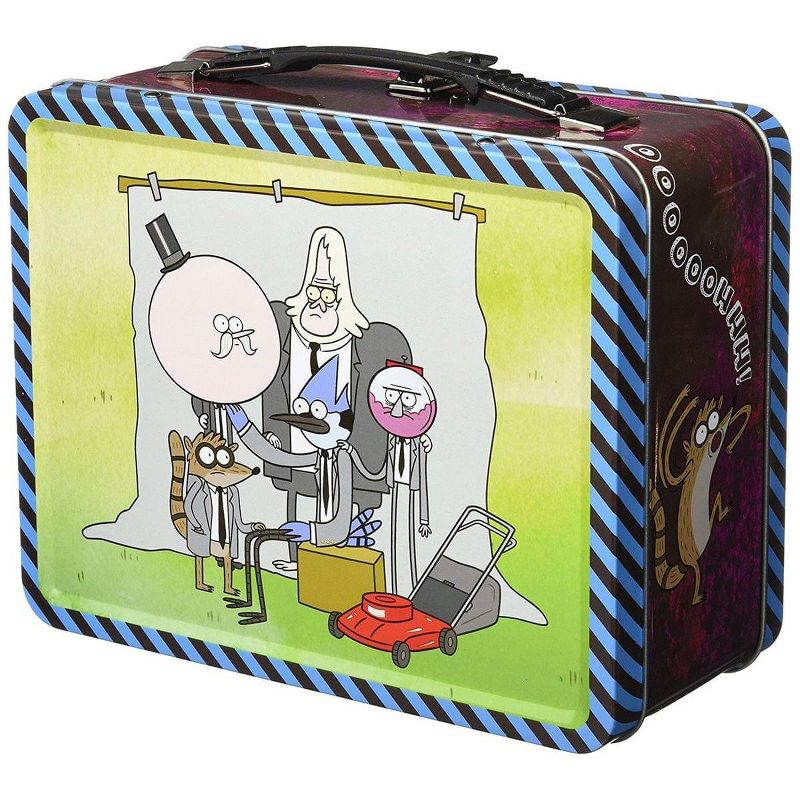 Bif Bang Pow Regular Show Mordecai and Rigby Tin Tote