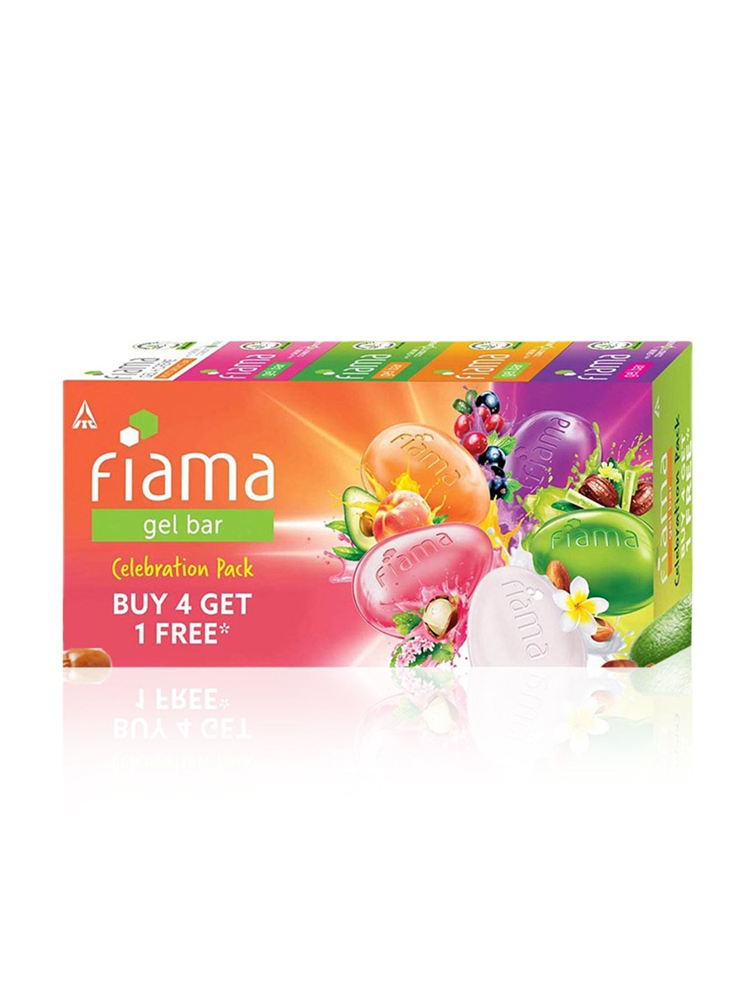 Fiama Celebration Pack Gel Bars - Pack of 5