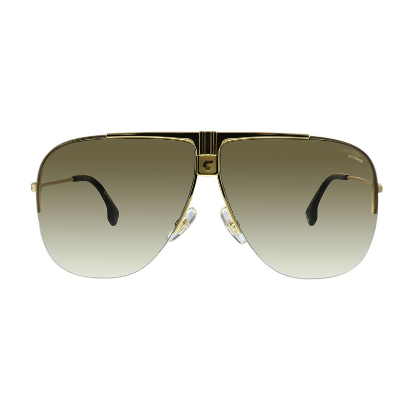 Carrera  001 Unisex Aviator Sunglasses Yellow Gold 64mm
